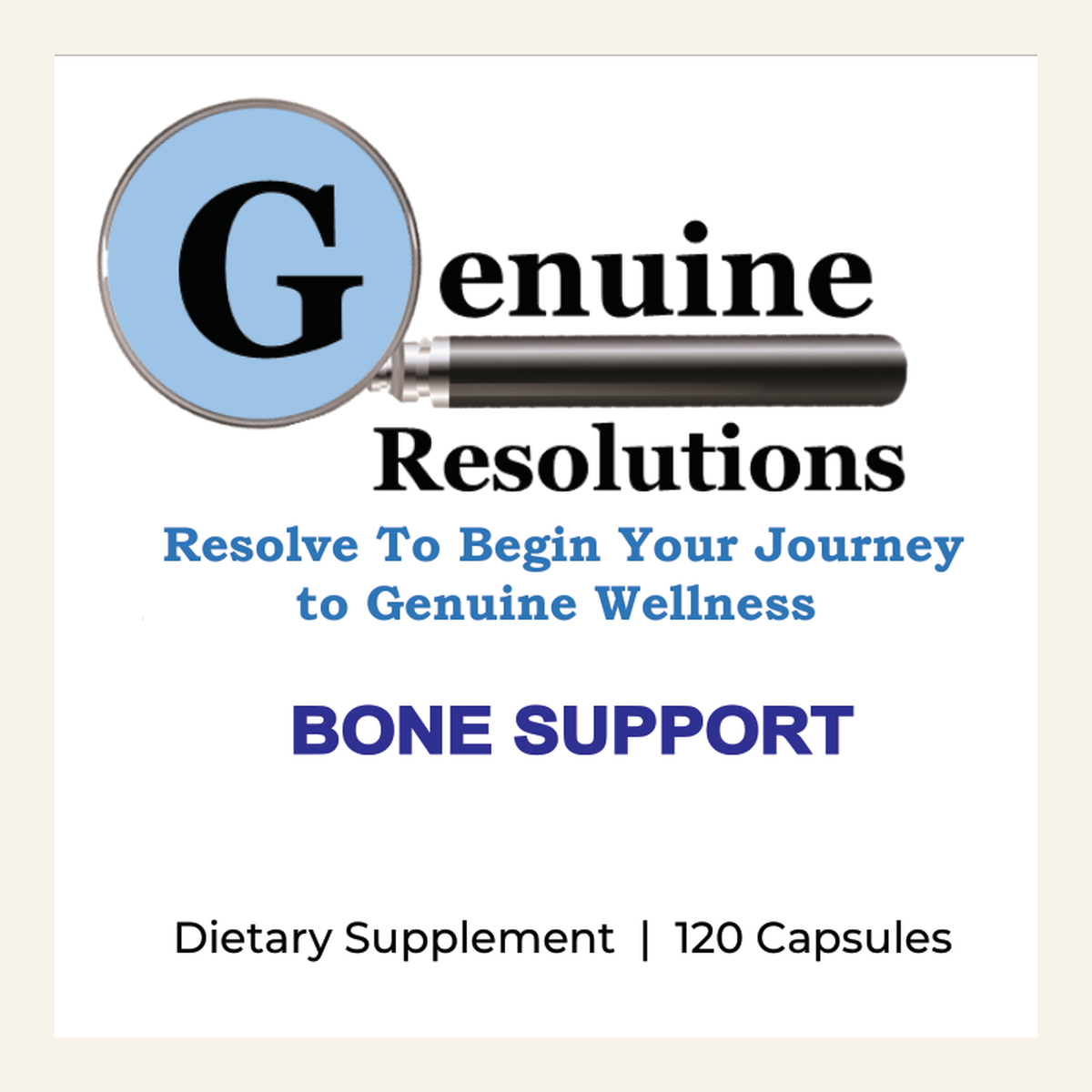 Bone Support - 120ct
