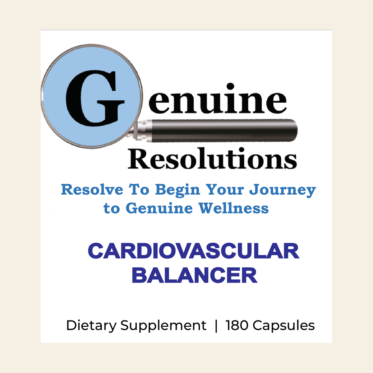 Cardiovascular Balancer - 180ct